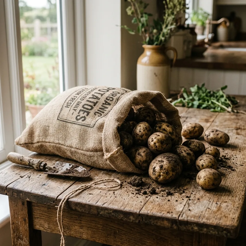 Variety of Seasonal Potatoes